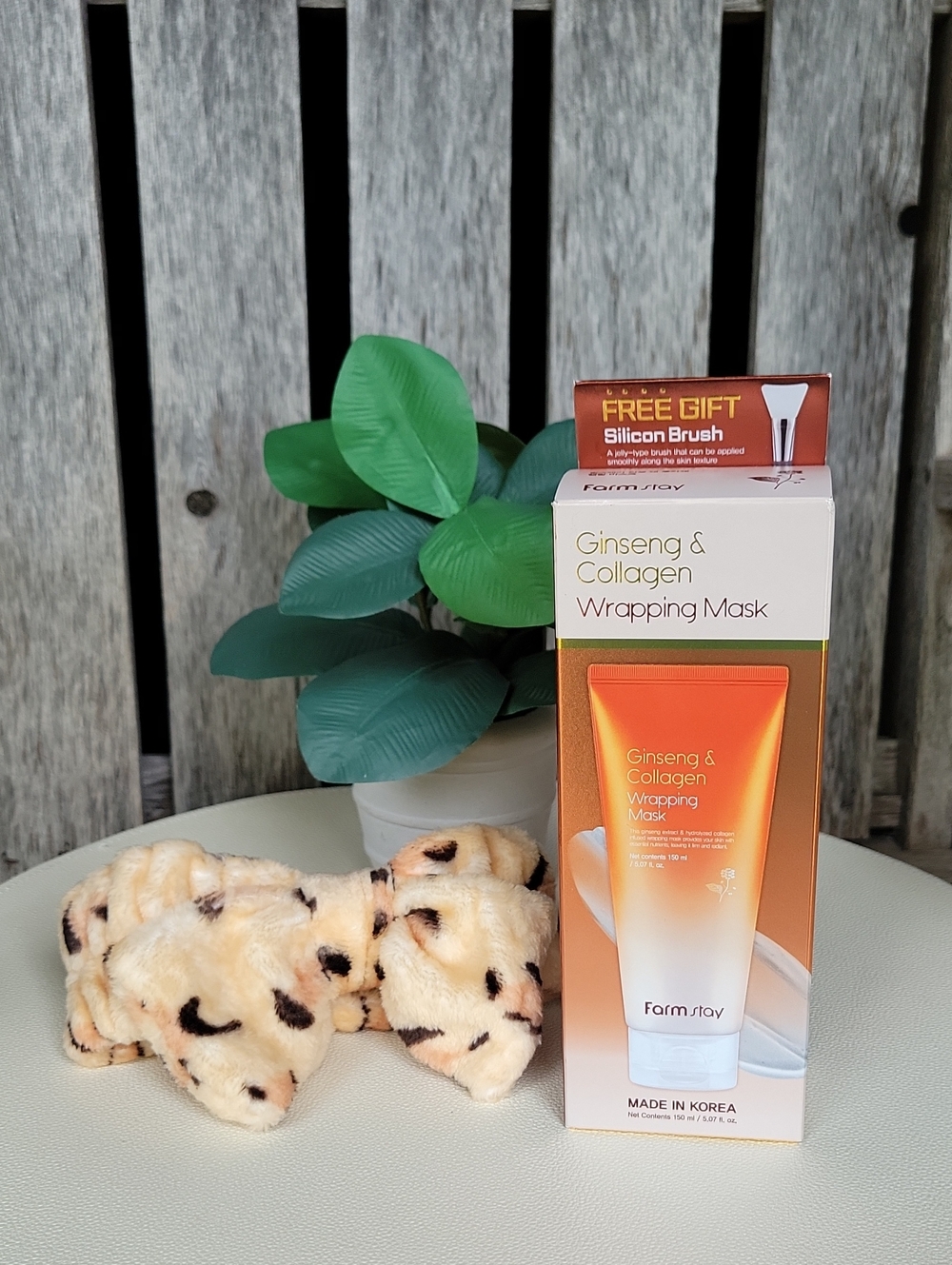 Ginseng & Collagen Wrapping Mask — Orange Nourishing Facial Mask 🦩